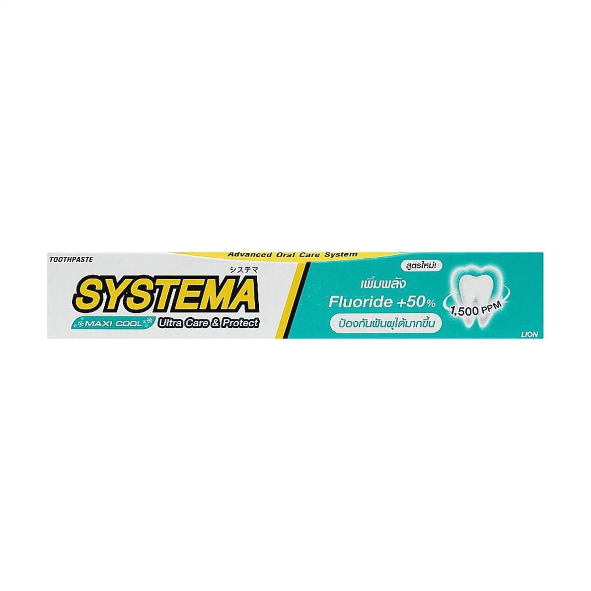 Зубна паста LION Thailand Systema Ultra Care &amp; Protect Maxi Cool, 90 г
